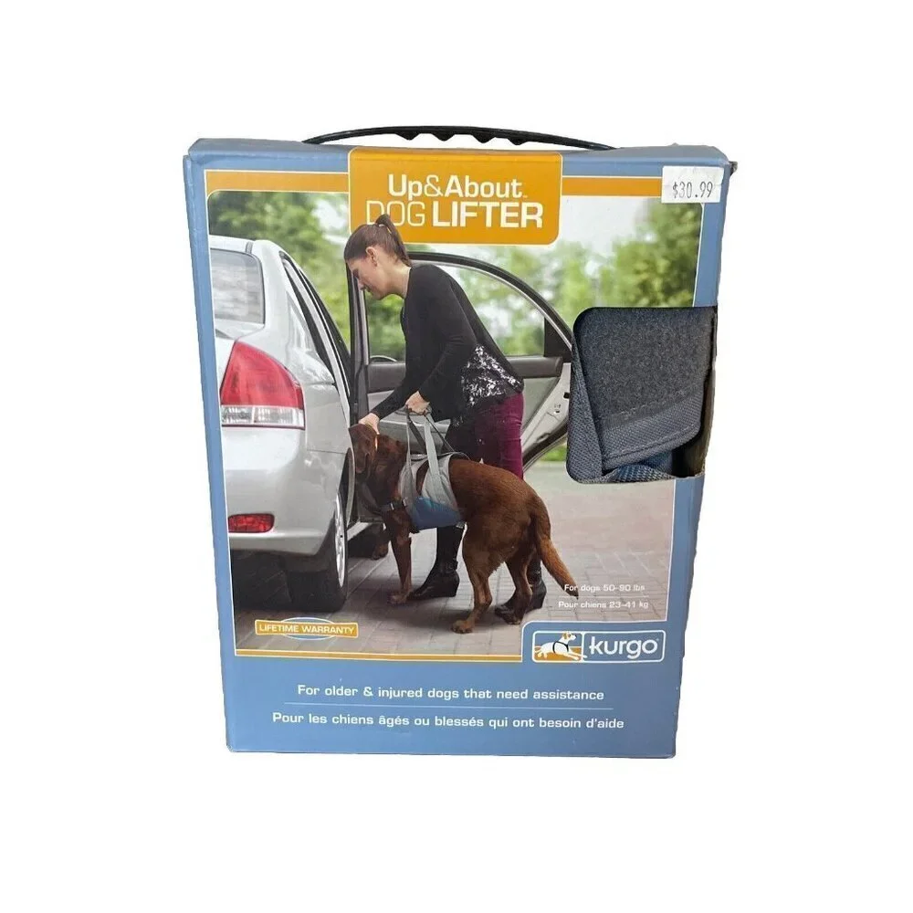 Kurgo Up & About Dog Lifter Carrier For Dogs 50-90 lbs Older & Injured Dogs NEW